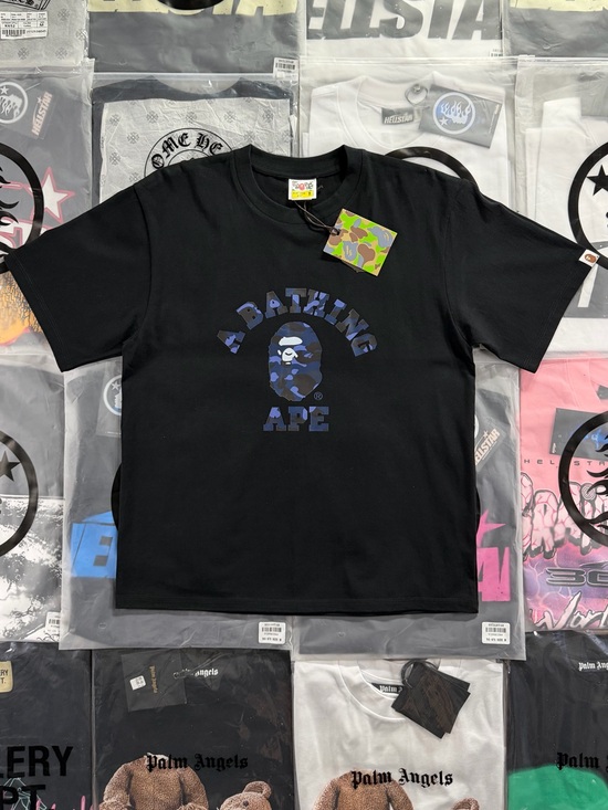 Bape Other - BAPE A Bathing Ape Check By Bathing Tee ‘White’